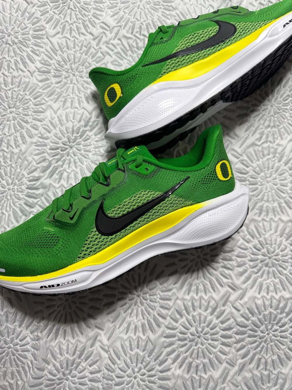 Nike Air Zoom Pegasus 41 Oregon Ducks Running Shoes IB3260-300 Men's 8.5